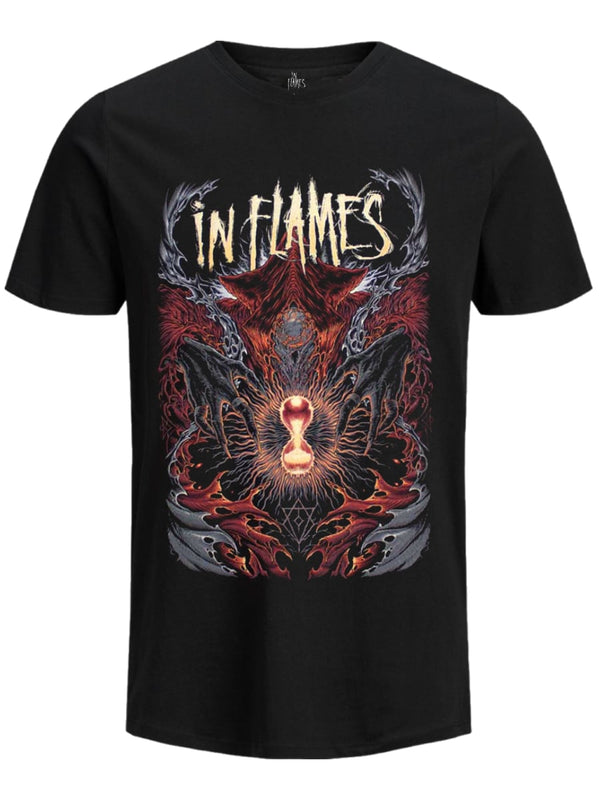 In Flames Ghost In My Head Mens Black T-Shirt