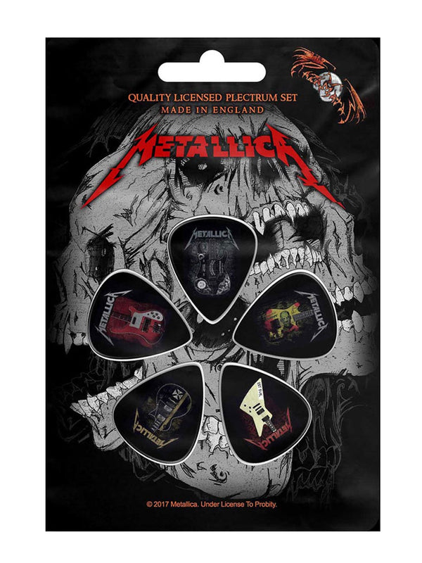 Metallica Guitars Plectrum Pack