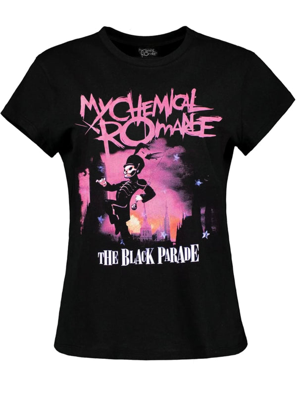 My Chemical Romance March Ladies Black T-Shirt