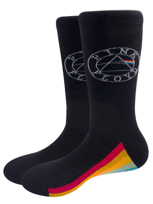 Pink Floyd Spectrum Sole Unisex Black Socks (UK 7-11)