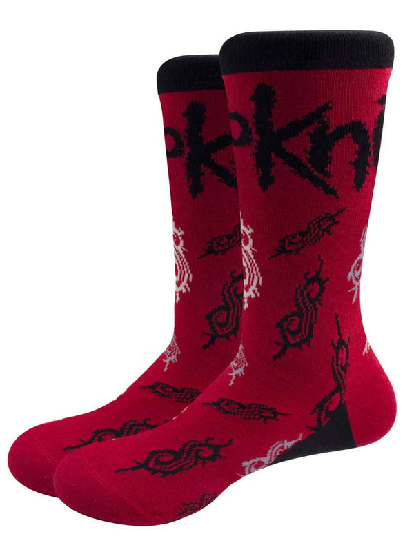 Slipknot Tribal S Unisex Red Socks (UK 7-11)