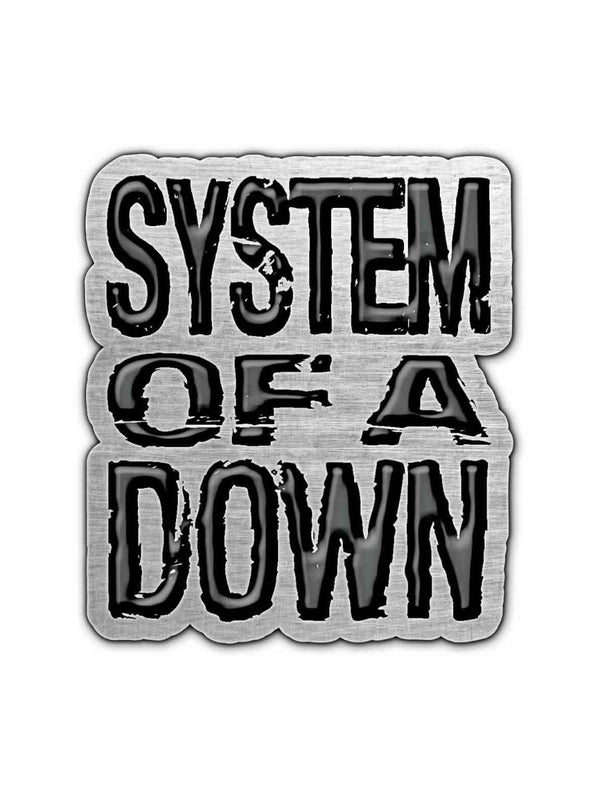 System Of A Down Logo Pin Badge