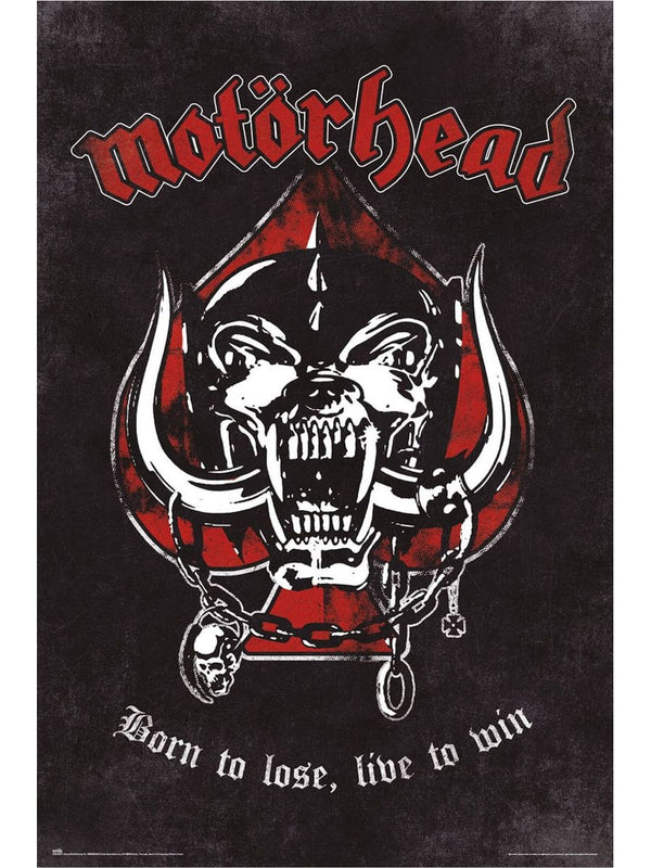 Motorhead Born To Lose Maxi Poster