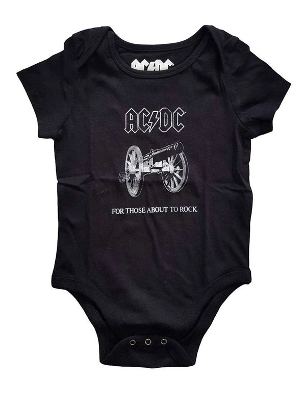 AC/DC For Those About To Rock Black Babygrow
