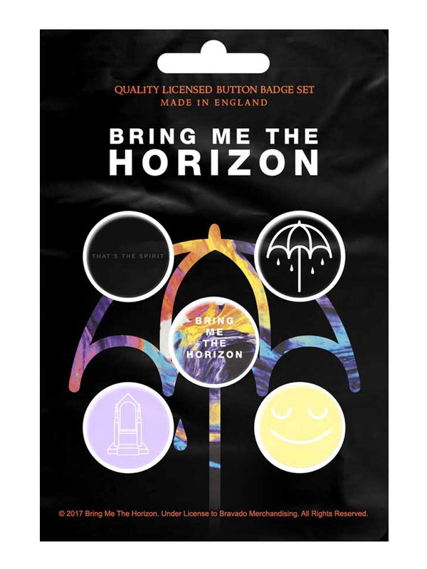 Bring Me The Horizon That's The Spirit Button Badge Pack