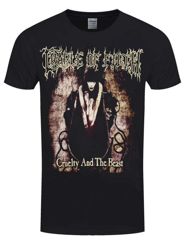 Cradle Of Filth Cruelty & The Beast Men's Black T-Shirt