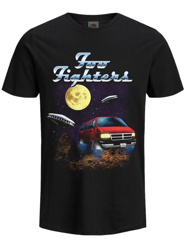 Foo Fighters Van Tour Men's Black T-Shirt