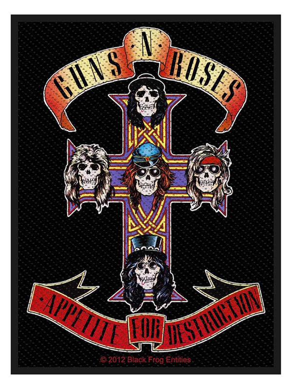 Guns 'N Roses Appetite Retail Packaged Standard Patch