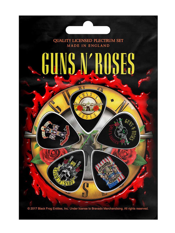 Guns 'N Roses Bullet Logo Plectrum Pack
