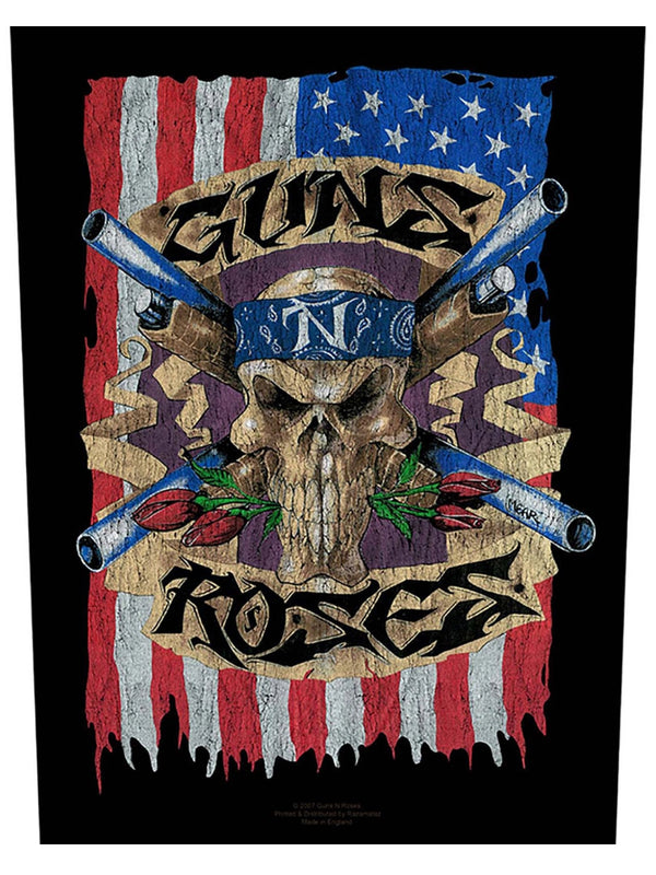 Guns 'N Roses Flag Back Patch