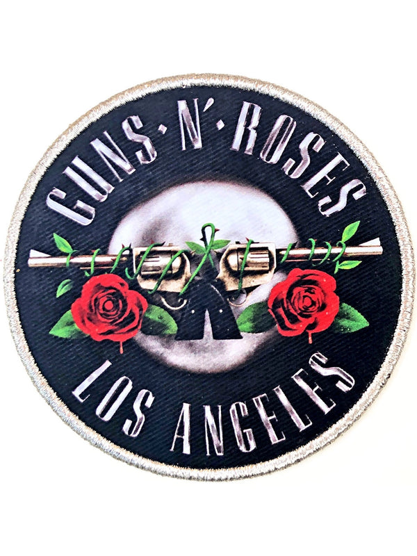 Guns 'N Roses Los Angeles Silver Printed Standard Patch