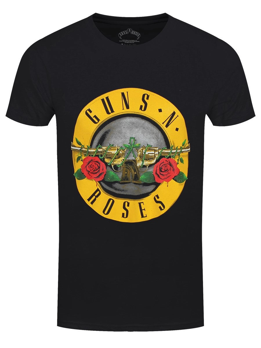 Guns N Roses Packaged Classic Logo Men s Black T Shirt Wicked Things