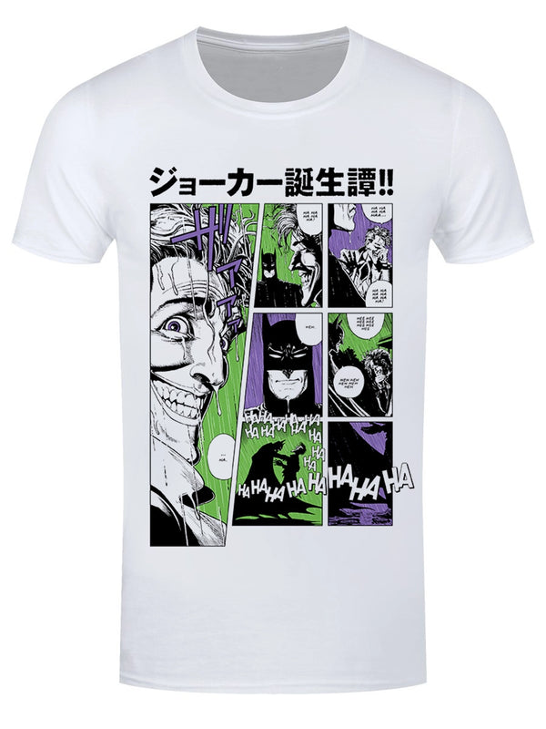 Joker Sweats Manga Men's White T-Shirt