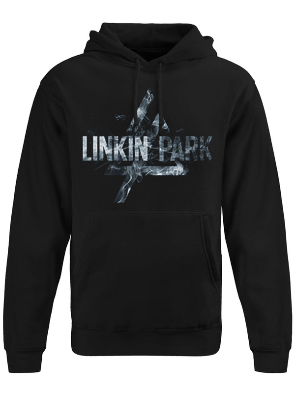Linkin Park Smoke Logo Men's Black Pullover Hoodie