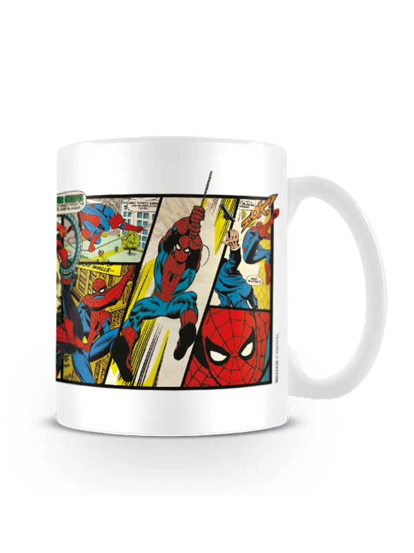 Marvel Comics Spider-Man Panels Mug