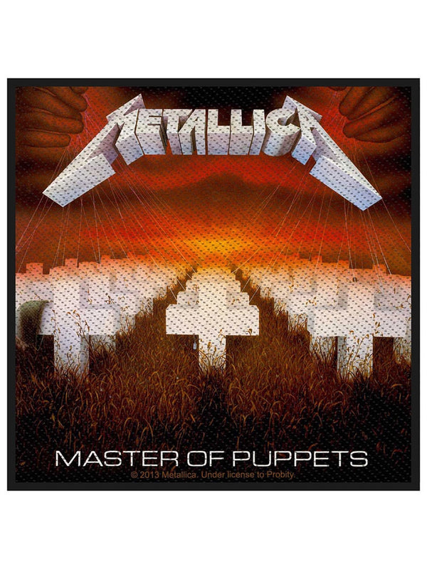 Metallica Master Of Puppets Standard Patch