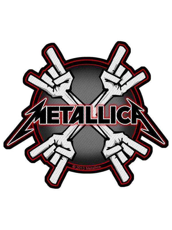 Metallica Metal Horns Standard Patch
