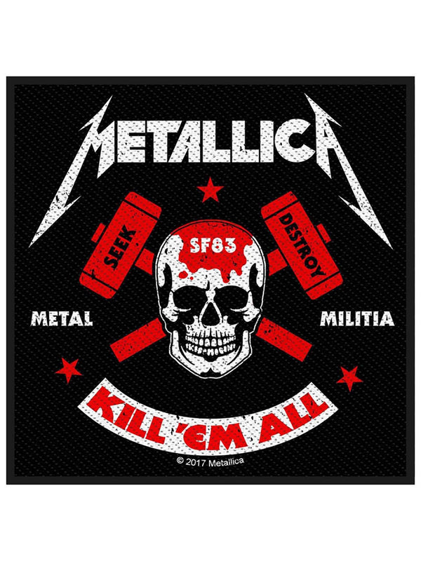 Metallica Metal Militia Standard Patch