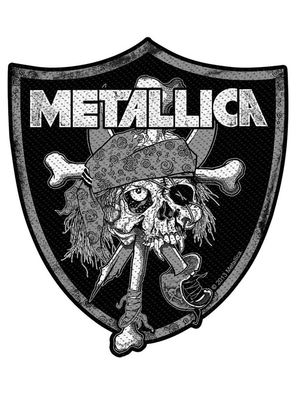 Metallica Raiders Skull Standard Patch