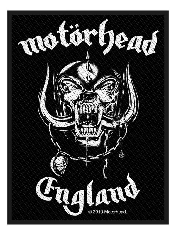 Motorhead England Standard Patch