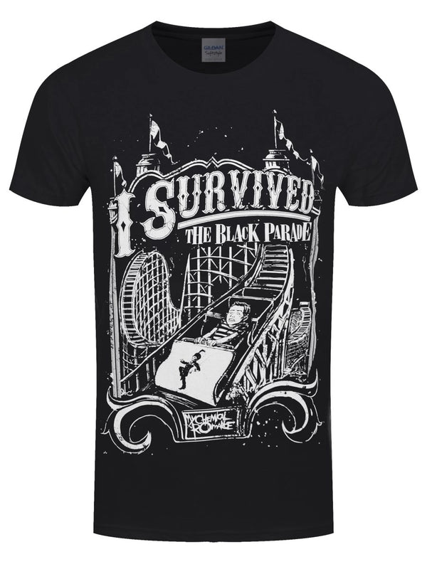 My Chemical Romance I Survived Men's Black T-Shirt