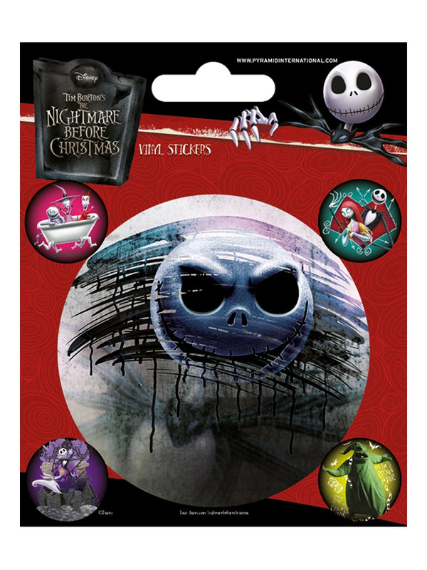Nightmare Before Christmas Characters Vinyl Sticker Pack