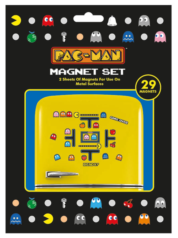 Pac-Man Pixel Magnet Set