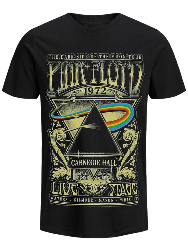 Pink Floyd Carnegie Hall Men's Black T-Shirt