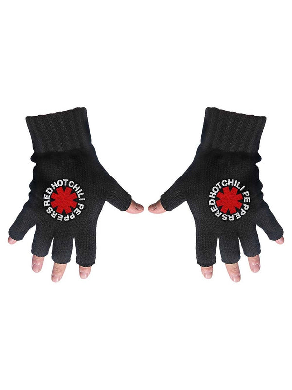 Red Hot Chili Peppers Asterisk Fingerless Gloves