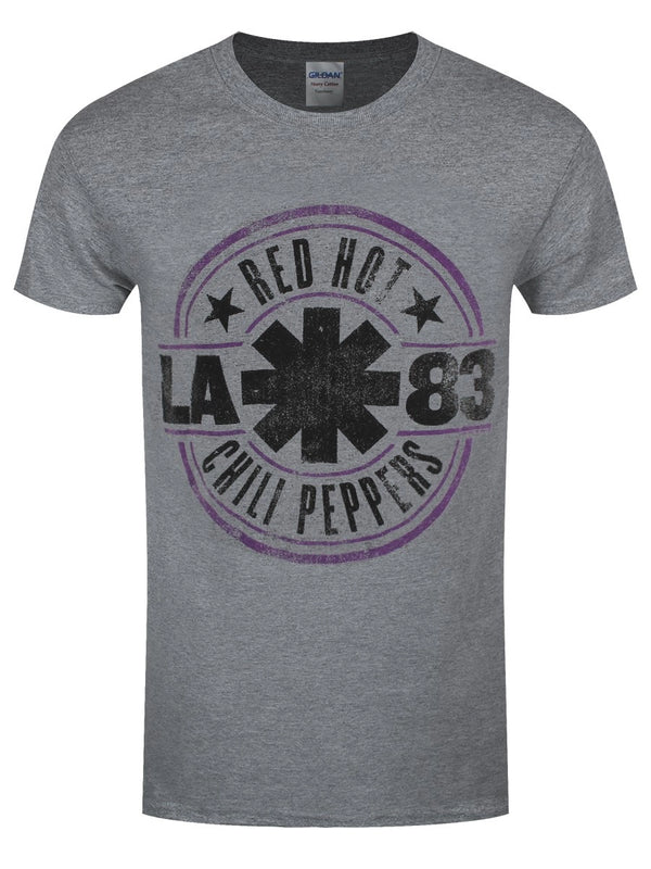 Red Hot Chili Peppers LA 83 Men's Graphite Heather T-Shirt