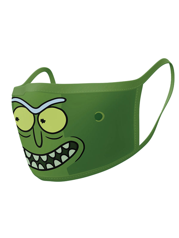 Rick and Morty Pickle Rick Face Mask