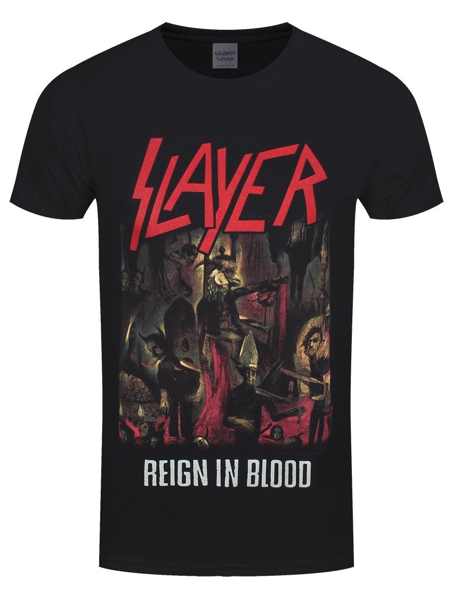 Slayer Reign In Blood Men's Black T-Shirt – Wicked Things