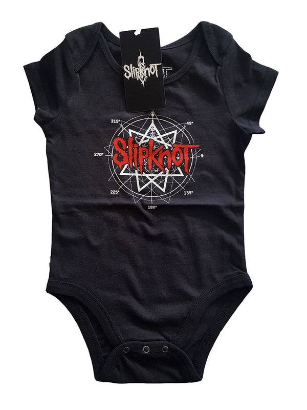 Slipknot Star Logo Black Babygrow