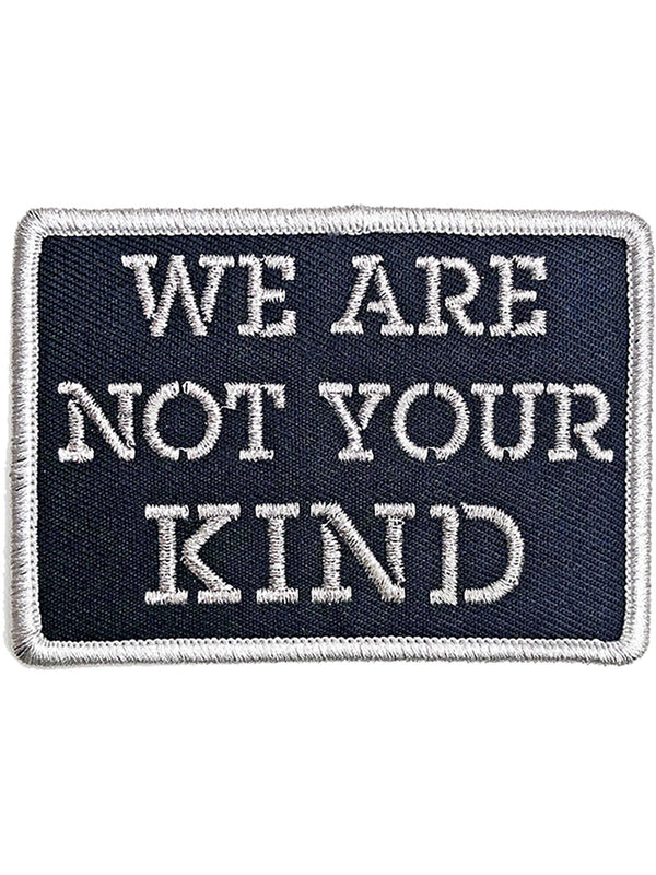 Slipknot We Are Not Your Kind Stencil Woven Standard Patch