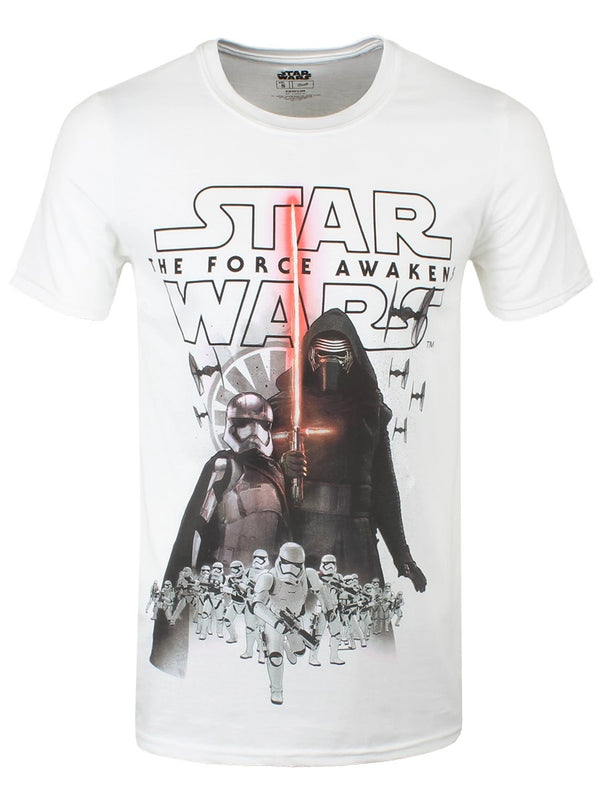 Star Wars Ep7 New Villains Men's White T-Shirt