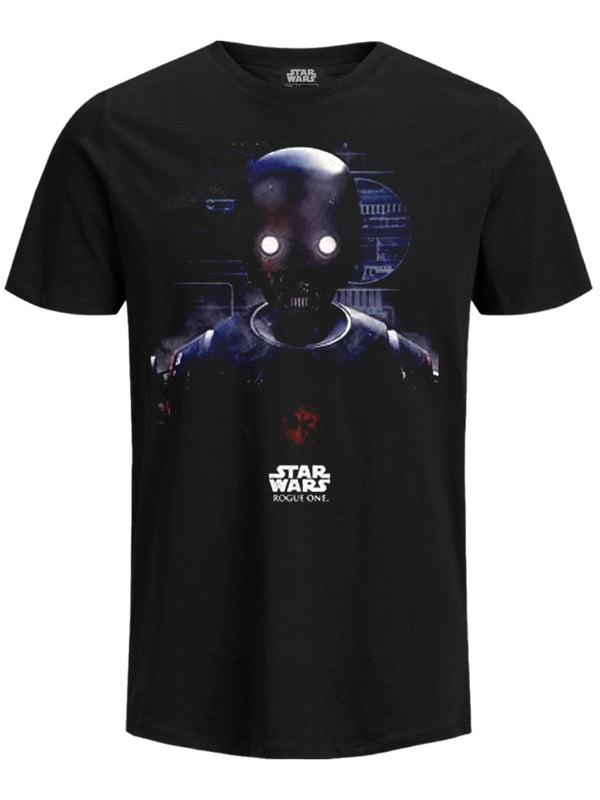 Star Wars Rogue One K-2SO Prime Force 01 Men's Black T-Shirt