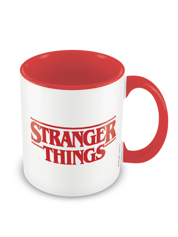 Stranger Things Logo Red Mug