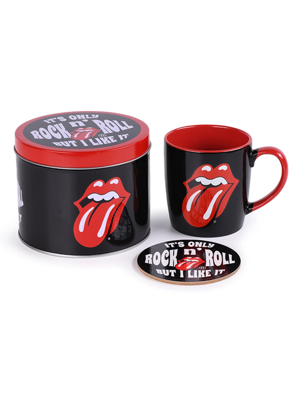The Rolling Stones It's Only Rock N Roll Mug & Coaster In Tin