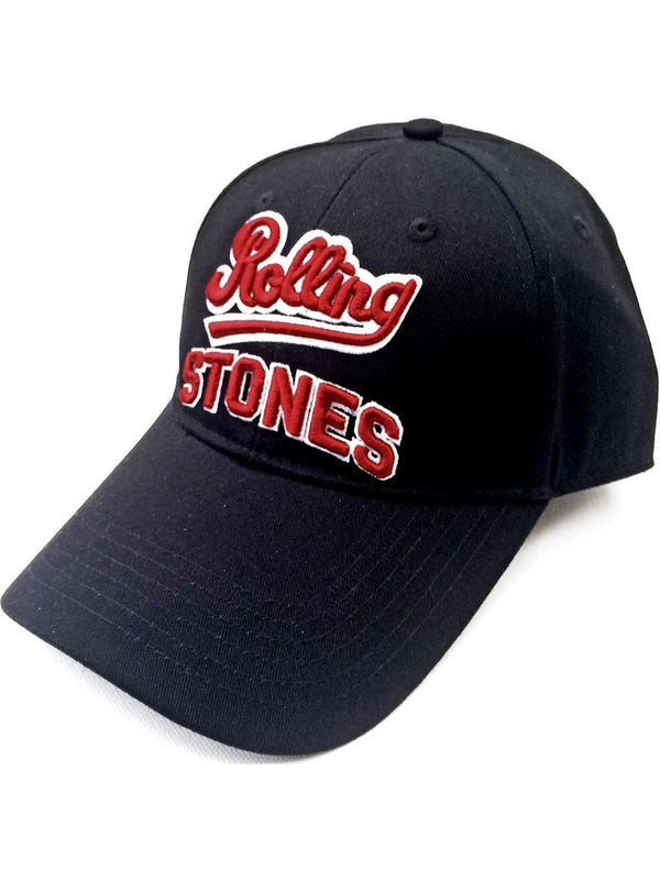 The Rolling Stones Team Logo Black Baseball Cap
