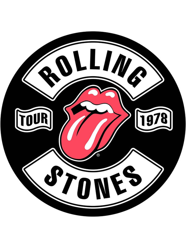 The Rolling Stones Tour 1978 Back Patch