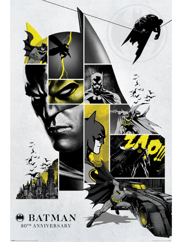 Batman 80th Anniversary Maxi Poster