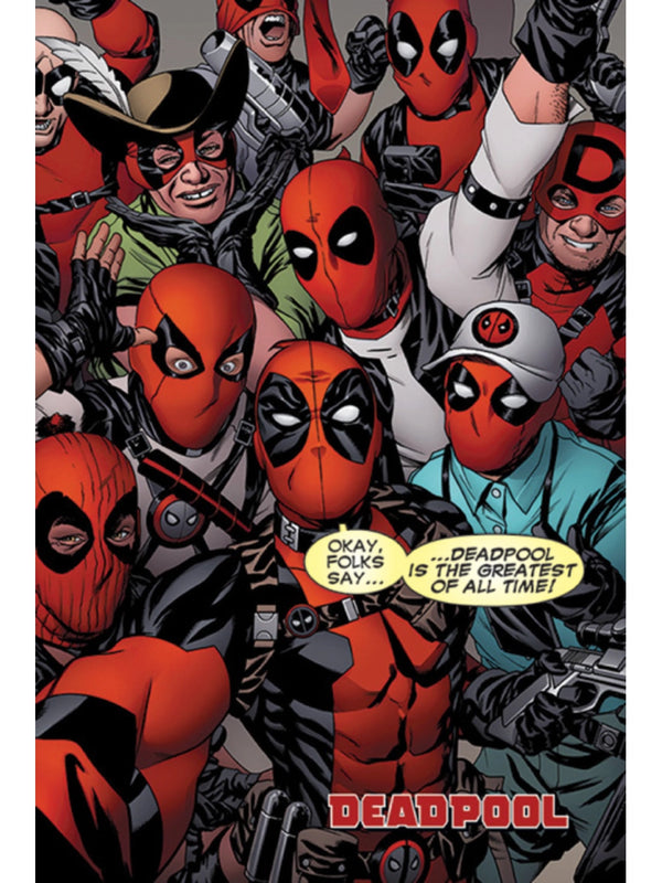 Deadpool Selfie Maxi Poster