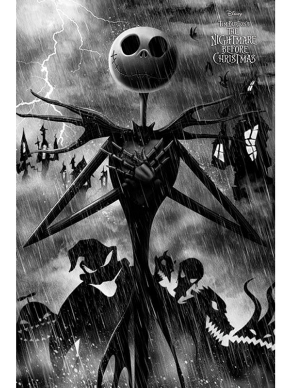 Nightmare Before Christmas Storm Maxi Poster