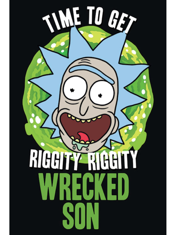 Rick and Morty Wrecked Son Maxi Poster